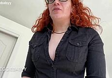 Beta fucktoy serves as free use office bitch in panties for futa boss