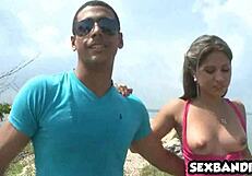 Amateur Colombian Teen's First Time