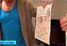 i ride huge bodybuilder chantelle white's pussy in group cum-covered session