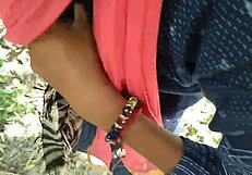 Desi Girlfriend Fucked Outdoors in Hardcore Doggy