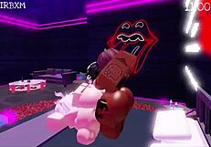 Two Futanari Females Dominate One Woman in Intense Pussy Sex and Femdom Play