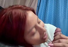 Latina Girlfriend Sucks and Teases with Big Ass in Thong