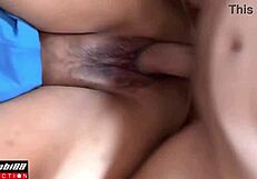 Thai Commerce Student 18 Gets Creampied by Her Man in Hot Action