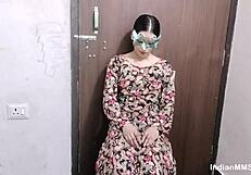 Hey, Watch This Cute Indian Bhabhi Get Her Shaved Pussy Licked