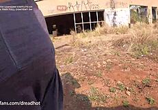 I Fucked in an Abandoned Restaurant on the Highway! Dread Hot!