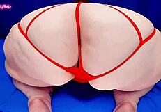 Shaking And Spreading All That Fat Loose Booty Mama Wants To Pussy Fart On Your Dick