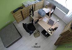 Loan4k girl strips and has sex for cash loan.