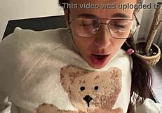 Spanish teacher fucks student on the table during class