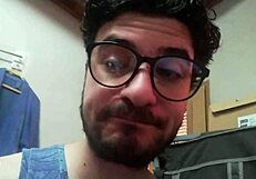 Is my monster cock too big? Let's see as I masturbate with lube