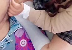 Sexy amateurs engage in homemade fun activities