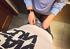 I Got Stranger Cum in My Pantyhose in a Restaurant Toilet