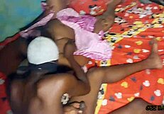 curvy ebony queen gets doggystyle fucking from muscular guy