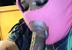 she blew bubbles with my cum, man, after sucking me dry!