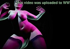 striptease with a hot cougar dancing