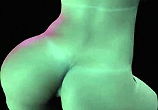 striptease with a hot cougar dancing