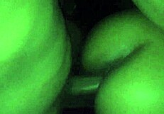 hippy booty gets bent over