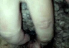 Enjoying A Hairy, Wet Pussy During Intimate Masturbation