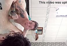 Teasing and eating you in the bathtub with big cock