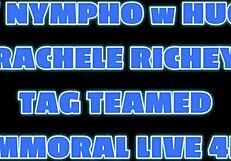 rachele richey deepthroats two massive cocks in wild threesome... what a ride!