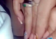 Skinny Colombian Latina Pleasures Herself Intensely