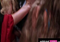 Are these medieval babes licking each other's pussies in 69?