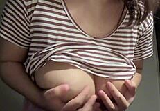 hey, wanna see a hot Indian milf step mom tease her huge boobs on webcam solo?