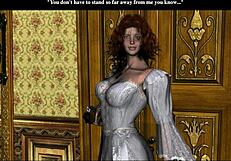 Redhead Nelana Plays Outdoor With Shaved Pussy