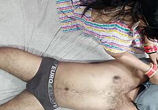 pinki bhabhi sucks devar's cock and gets fucked