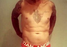 Feeling the thrill of solo pleasure in the shower with a massive cock.