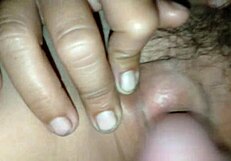 I whip out my huge tits and giv him a mornin wood blowjob