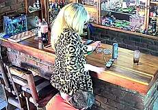 caught my slut wife sneaking around with my best friend on cctv footage