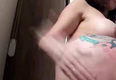 Firm Tits Brunette Moans In POV Solo With Big Tits And Firm Boobs
