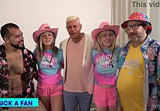 Rebel rhyder and lana analise spitroasted by competition winners