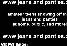 Wife Struggles to Fit in Skinny Jeans