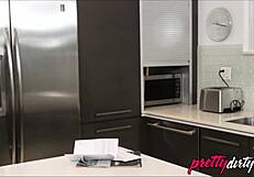 Petite teen stepdaughter Elsa Jean takes a monster cock from her religious stepdad. Blonde beauty with small tits gets pounded in taboo action.