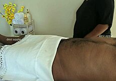 Oiled indian fantasy massage with detailed strokes