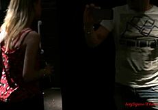 Public Restaurant Surprise Anal Blowjob