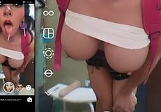 futanari trap tries anal toys with big filters