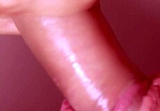 japanese wife cheating with close-up cumshot in mouth during intense banging.