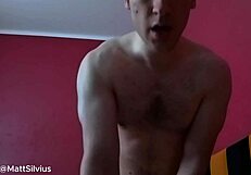 Boyfriend roleplay in bed with dirty talk and toys