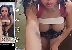 futanari trap tries anal toys with big filters