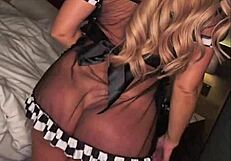 dru confronts dirty maid sophie reade in teasing interracial banging