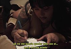 Alisongonzalez26 shares stepdad's extreme fantasy with bent over doggystyle creampie.