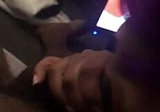 why is this redhead ebony sucking the life out of me with her mouth on big black cock?