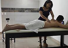 Amateur Massage Turns Hot With Big Ass Latina Brunette Licking Pussy