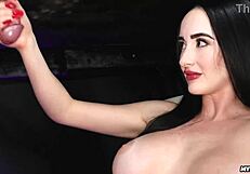 i cum on violet voss during milking table handjob