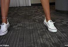 Ariel Andrews Teases With Panties And Lingerie In This Intriguing Softcore Scene