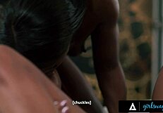 Coworkers Receive Finger Butt Massage