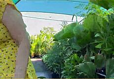 wifey goes out braless in summer dress 😍