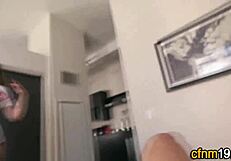 Cfnm Babe Receives Cumshot In Cosplay Scene